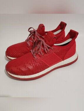 Adidas PureBoost DPR Red White Boost Running Shoes Men’s Size 11.5  New Insoles.